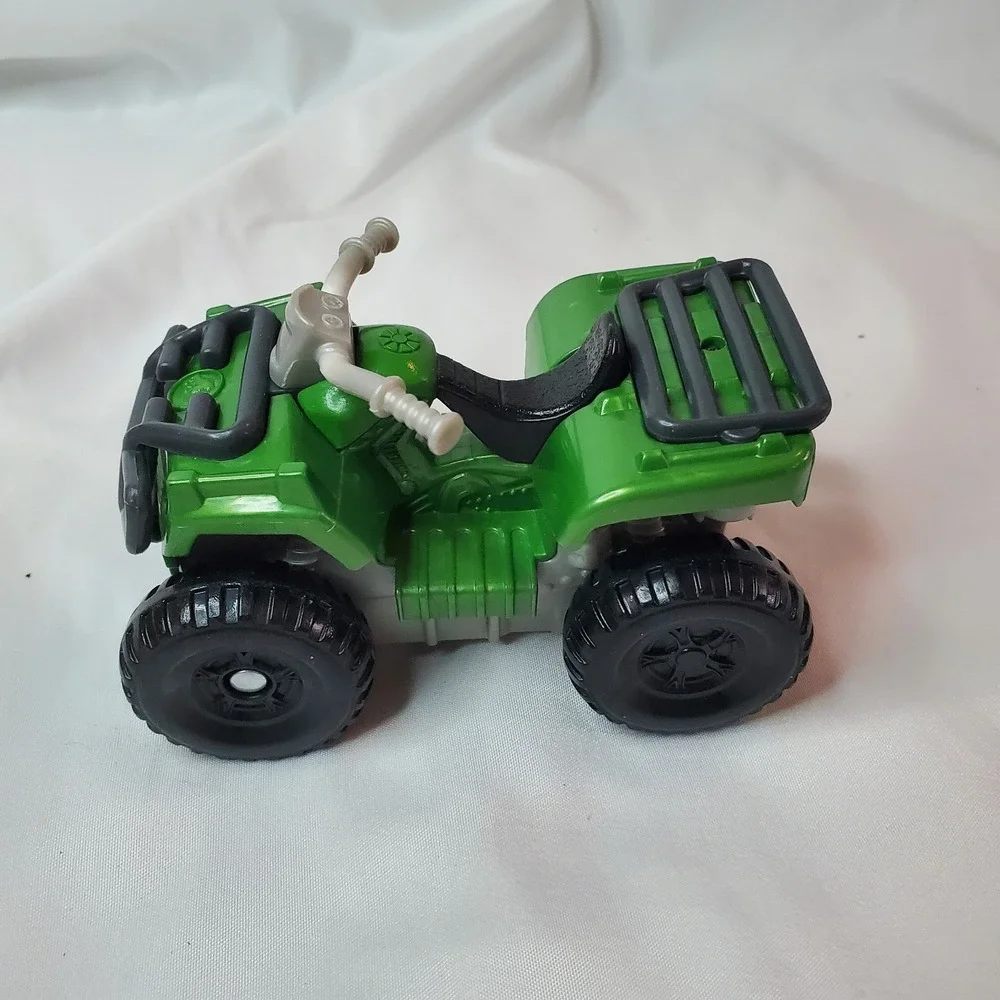 Imaginext Fisher Price Jurassic Park Jeep part green car vehicle toy Rex T chase